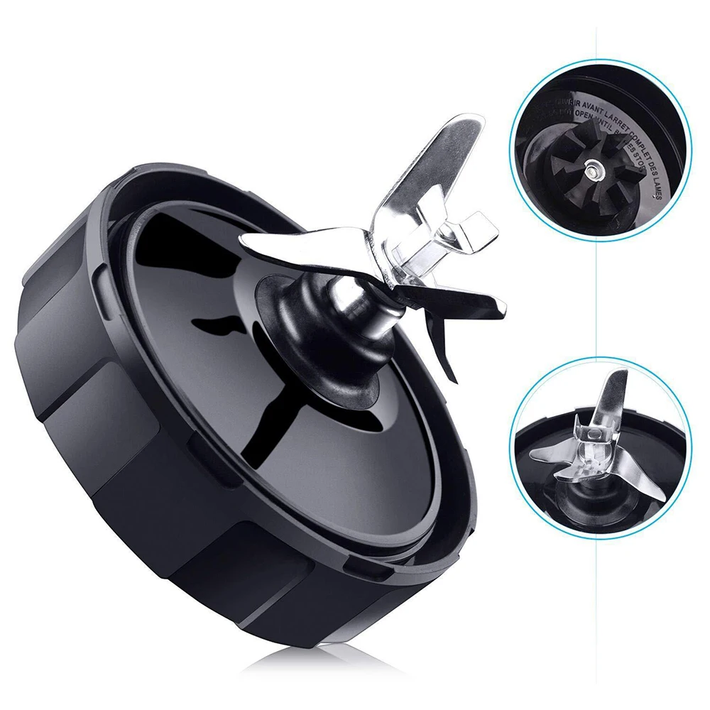 Description Picture 4 of item7 Fins Extractor Blades Replacement Part Bottom Blade For Ninja Blender For Nutri Ninja Auto IQ BL482 BL642 NN102 BL682 BL2013