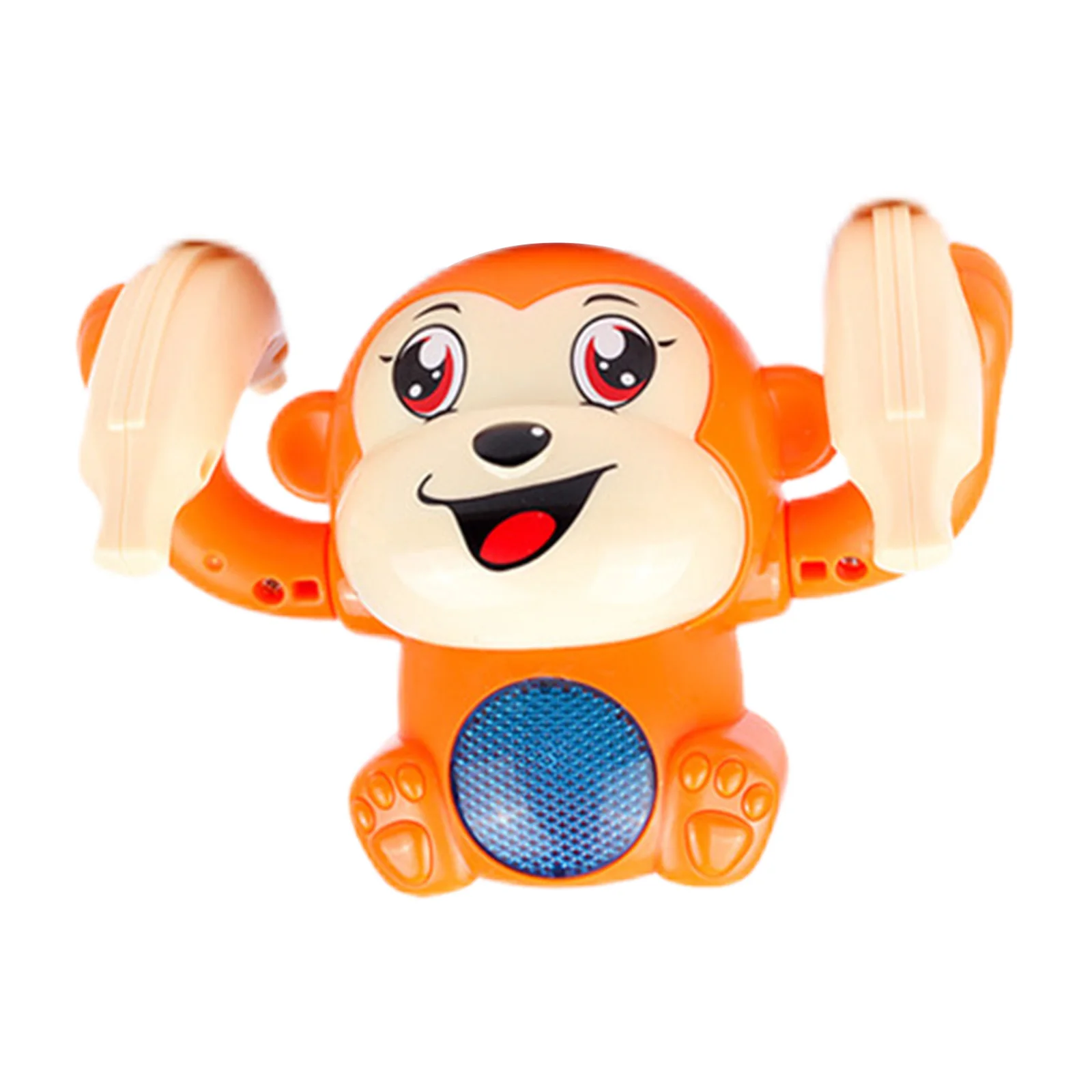 Brinquedo de macaco elétrico infantil, brinquedo giratório com formato de  animal de desenho animado, controle por voz, seguro, presente para bebês e  crianças - AliExpress