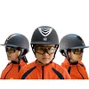 58-62cm Ultra Light Adults Equestrian helmet Riding helmet Knight Hat Removable Brim Speed helmet Horse Riding Acc 1