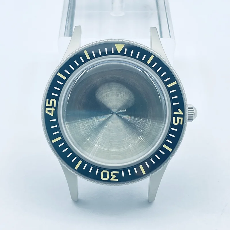 Seiko Modified Case Retro First Year Fifty Seek Series Diving Watch NH35 Movement Full Luminous Ceramic Outer Ring