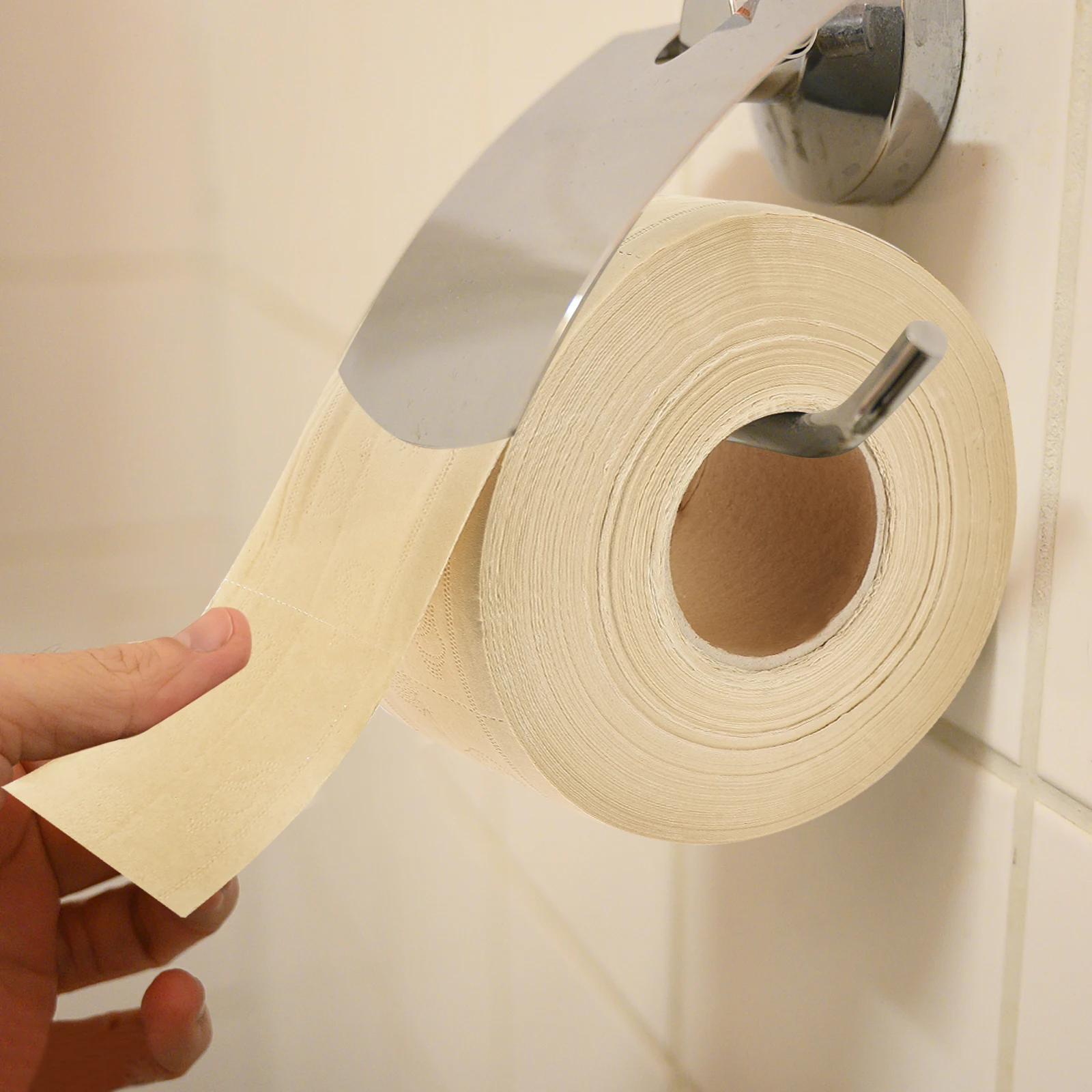 נייר טואלט גדול נייר רך לבית עץ מתאים למשרד בית סדנה שימוש רחב לכל הגילאים