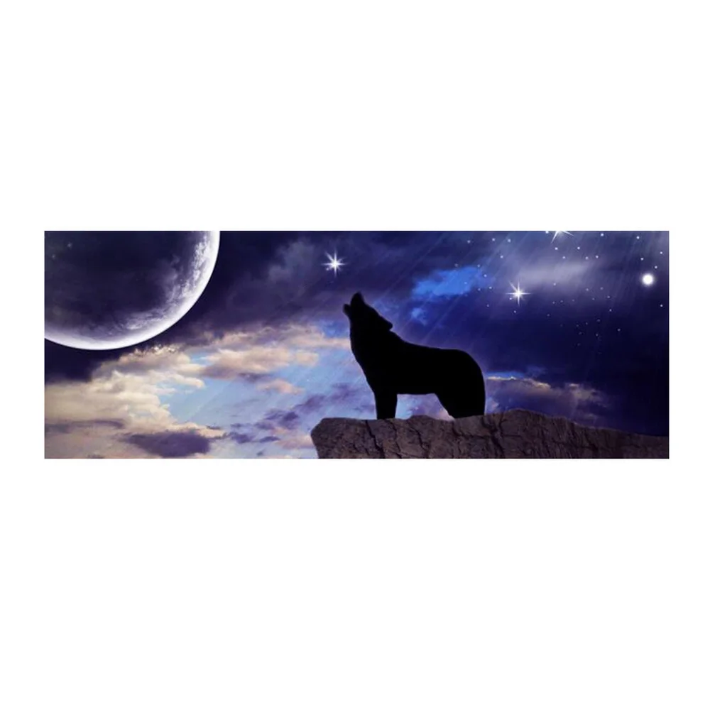 

Чехол для смартфона «Wolf and Moon», 57,9x18,1 дюйма