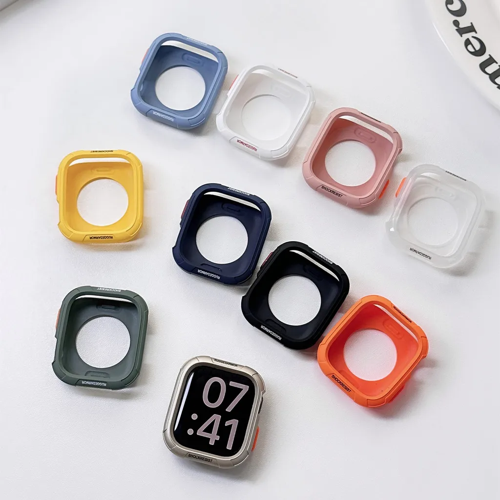 Durable Anti-Drop Matte Silicone Bumper Case