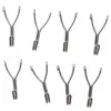20Pcs Pegboard Hooks Stainless Steel Hooks Grid Wall Mesh Retail Display Shop Peg Goods Shelf Panel Pegboard Hooks 5