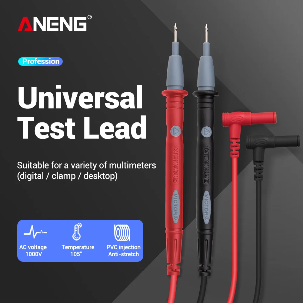 ANENG PT1004B Digital Multimeter Test Leads 1000V 10A Probe Tester Cable  Combination Measuring Probe Cable for tester Multimetro