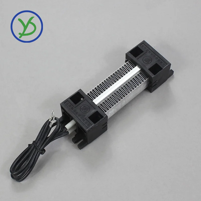 Description Picture 5 of item100W 220V AC DC Incubator heater Insulation-Thermostatic PTC ceramic air heater heating element Electric heater 113*35*26mm