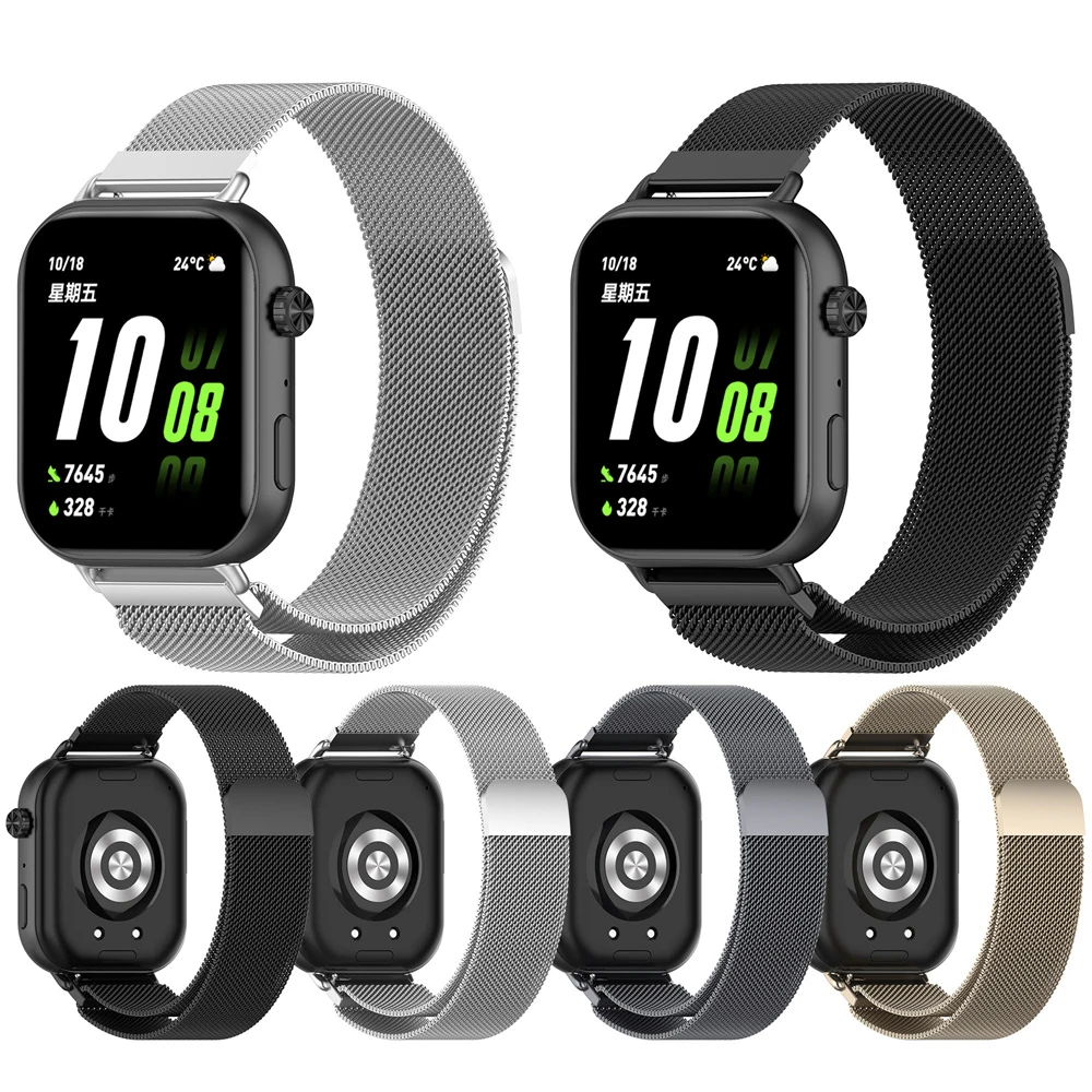 Premium Stainless Steel Smartwatch Wristband with Pins - Sleek Metal Bracelet Accessories