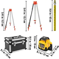 SucceBuy 360 niveau Laser rotatif auto-nivelant 500m balayage horizontal vertical Construction de mesure puissante professionnelle 6
