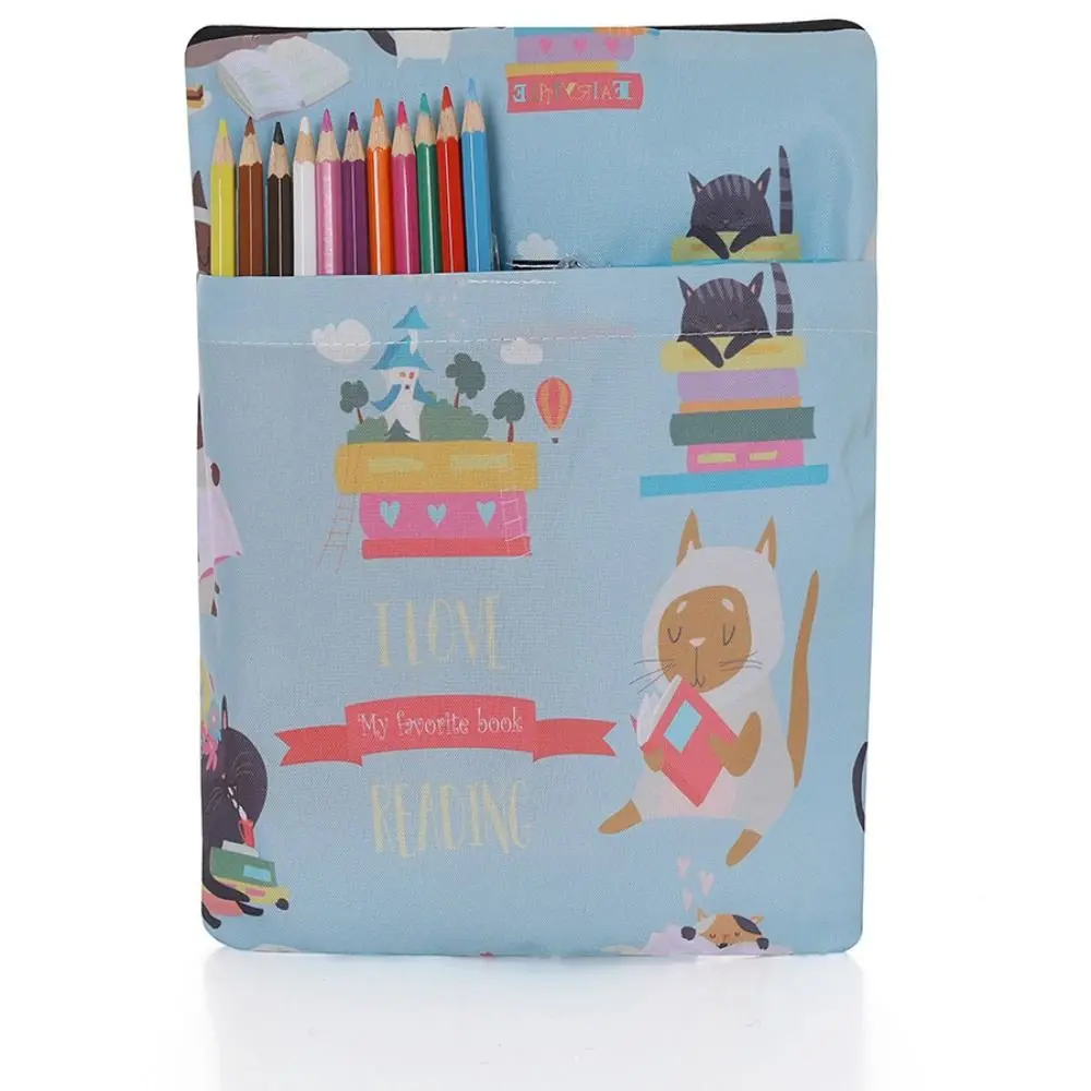 Bible Cover Case Floral Bible Cover Bag for Women, Stylish Functional Portable Bible Carrying Case Pockets Zipper Study