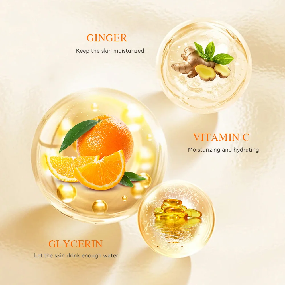 Vitamin C Turmeric Facial Essence Nicotinamide Enhanced Essence Facial Repair Essence Acne Removing Beauty Product Facial Care 5