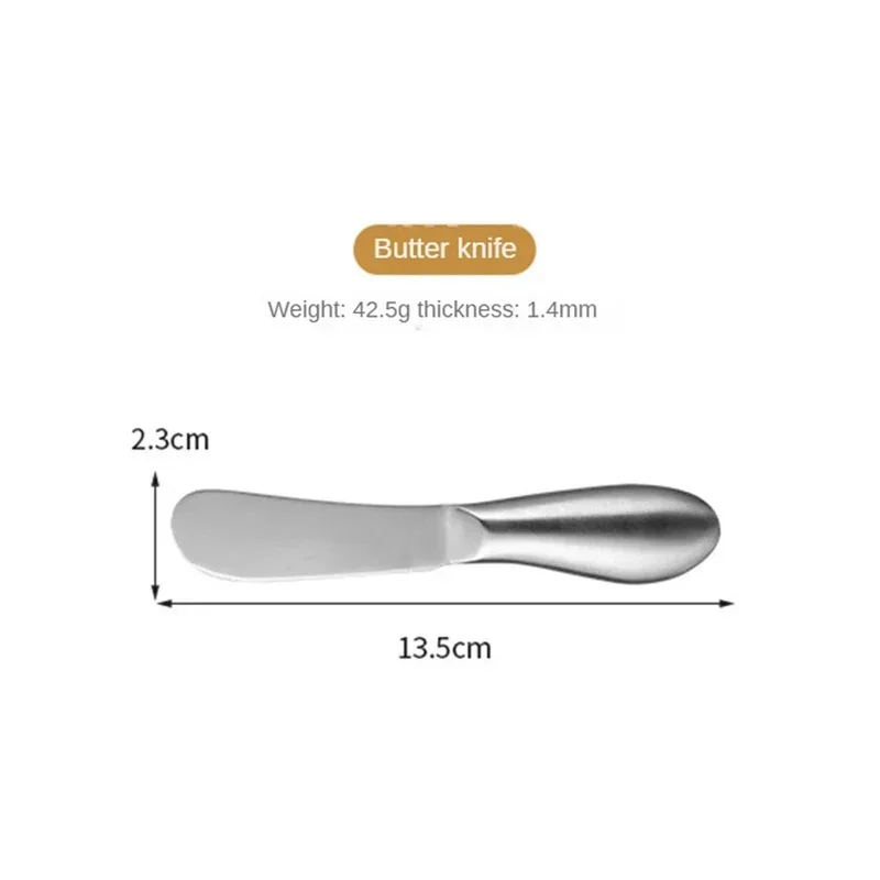 Butter Cutter Cheese Jam Spreaders Wipe Cream Cutter Utensil Multifunction Butter Bread Knife Kitchen Gadget Stainless Steel