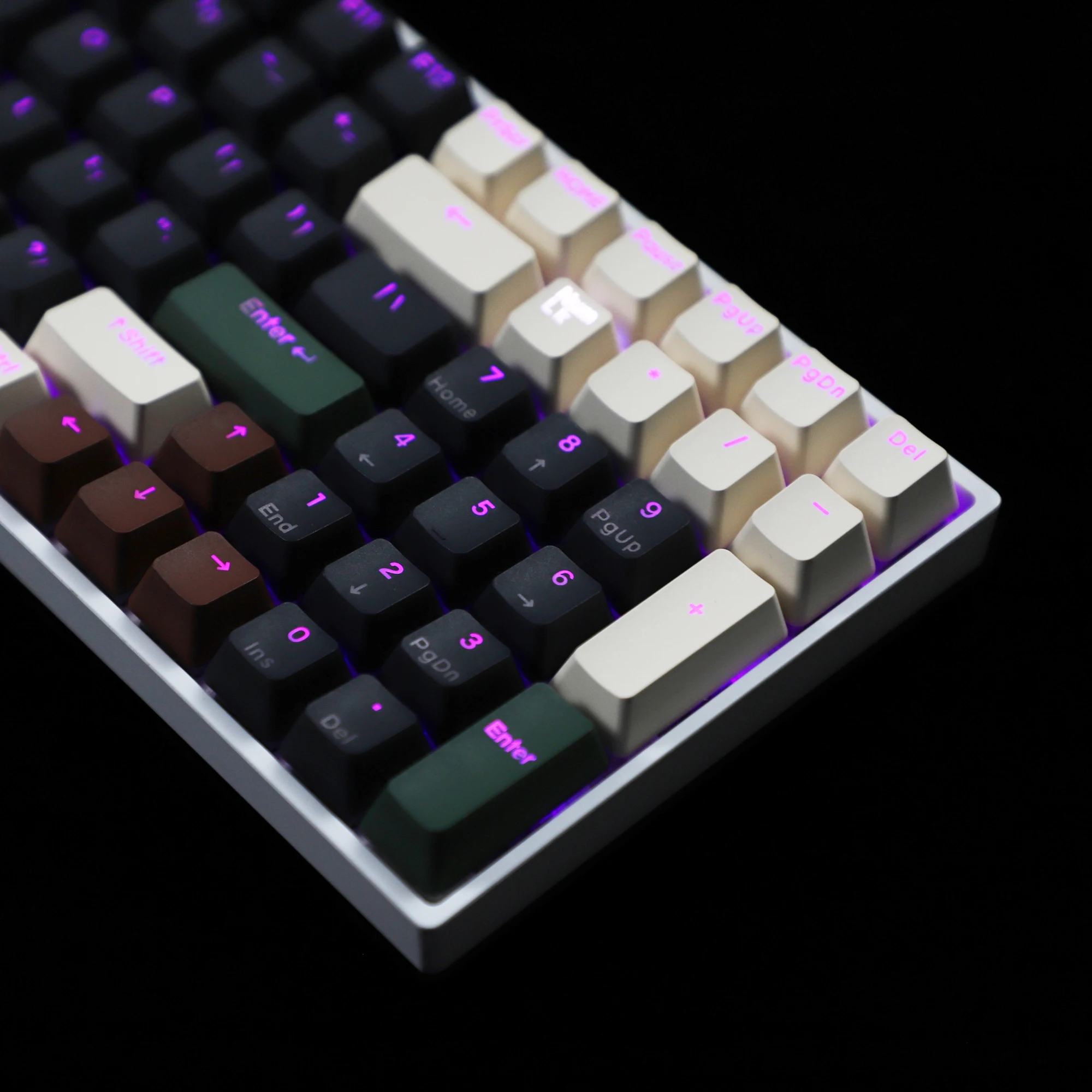 122 pbt oem perfil keycap para mx teclado mecânico 104 87 84 68