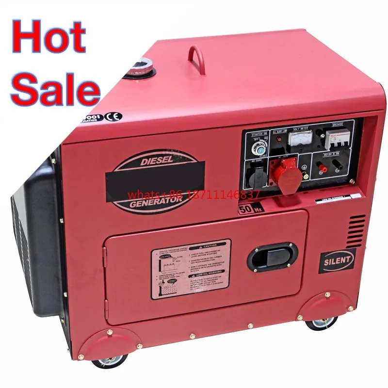 

China Manufacturer Power Plants High efficiency 5kw 10kw Dynamo Electric Magnet Diesel Engine Generator Price