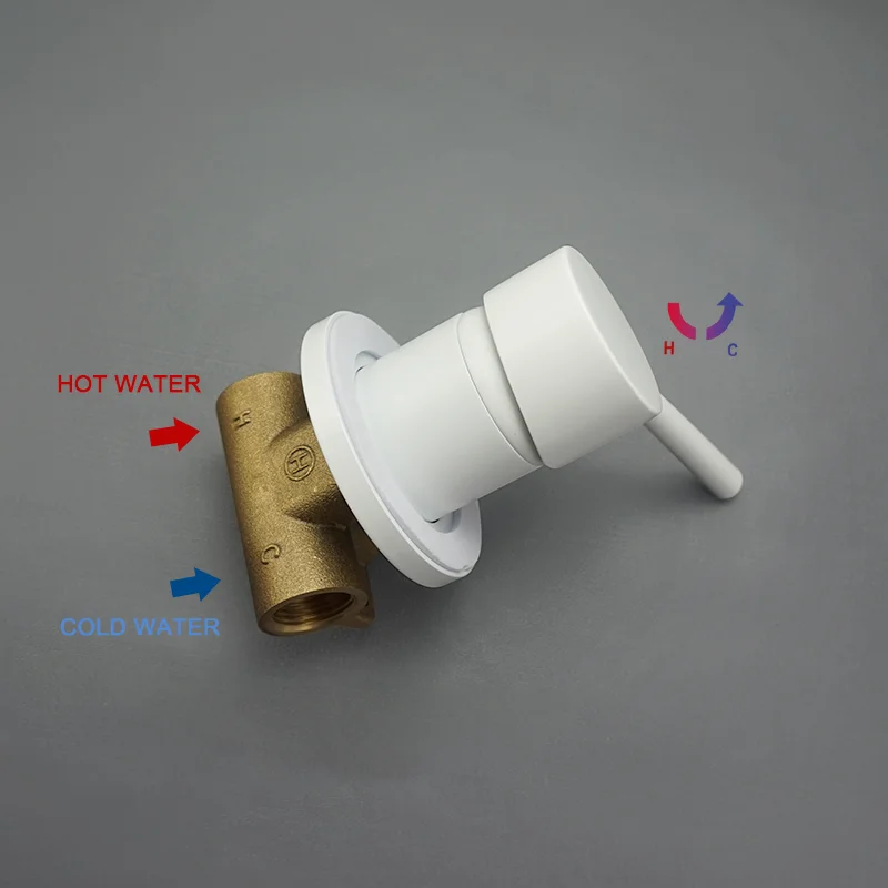 Shower Set Concealed Shower Set Bathroom Full Copper Into The Wall Hot And Cold Water Faucet With Hand-Held