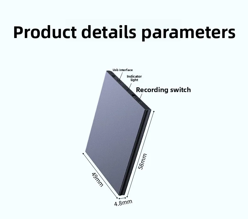 Voice-activated Recorder.