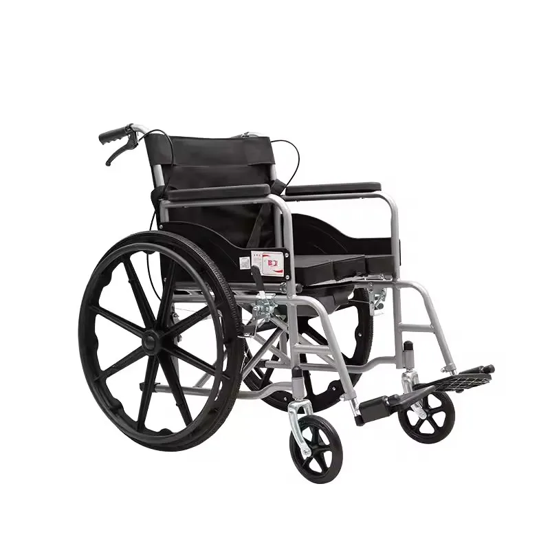 

Elderly Chair Car Disabled Car Commode Chair Portable Commode Car Chair Manual Wheelchair Disabled Wheelchair