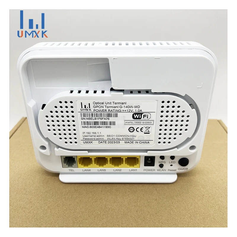 【2025年】高評価レビューアイテム特集 LAN 1GE+3FE G-140W-MD GPON ONU Chipset Nokia 2.4G ONT WIFI 蛍光灯・電球