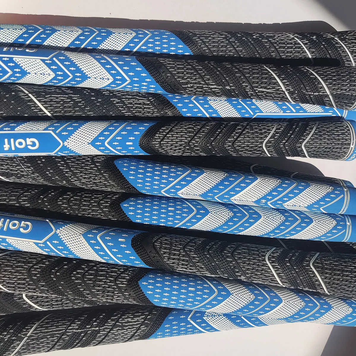 13pcs/lot New Golf Grip Rubber Men/Women Cotton Yarn Golf Club Grips Iron and Wood Standard /Midsize Universal hand grip 6
