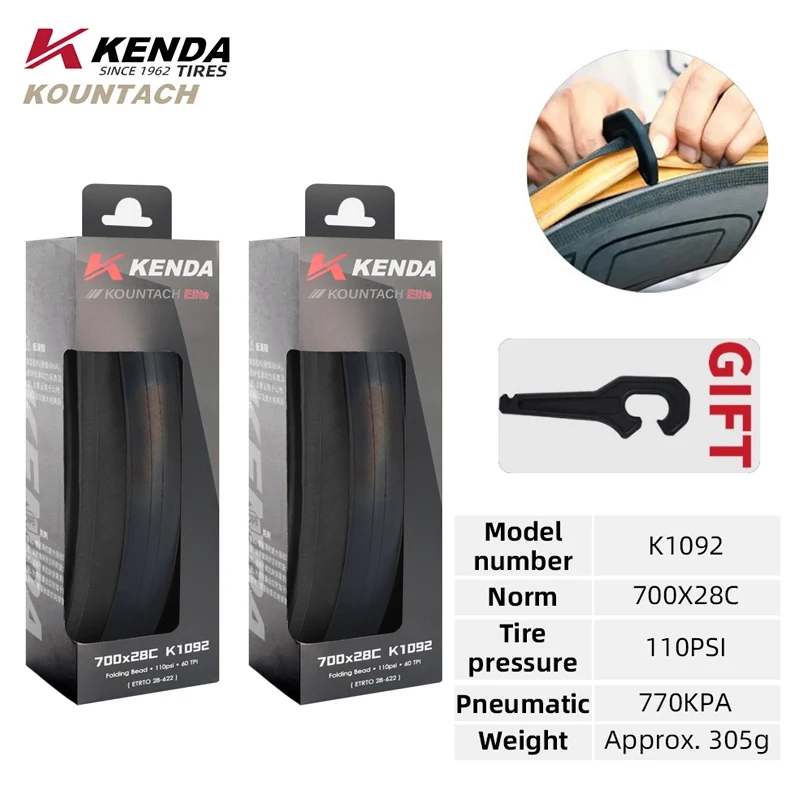 700x28C Nero 2 pezzi