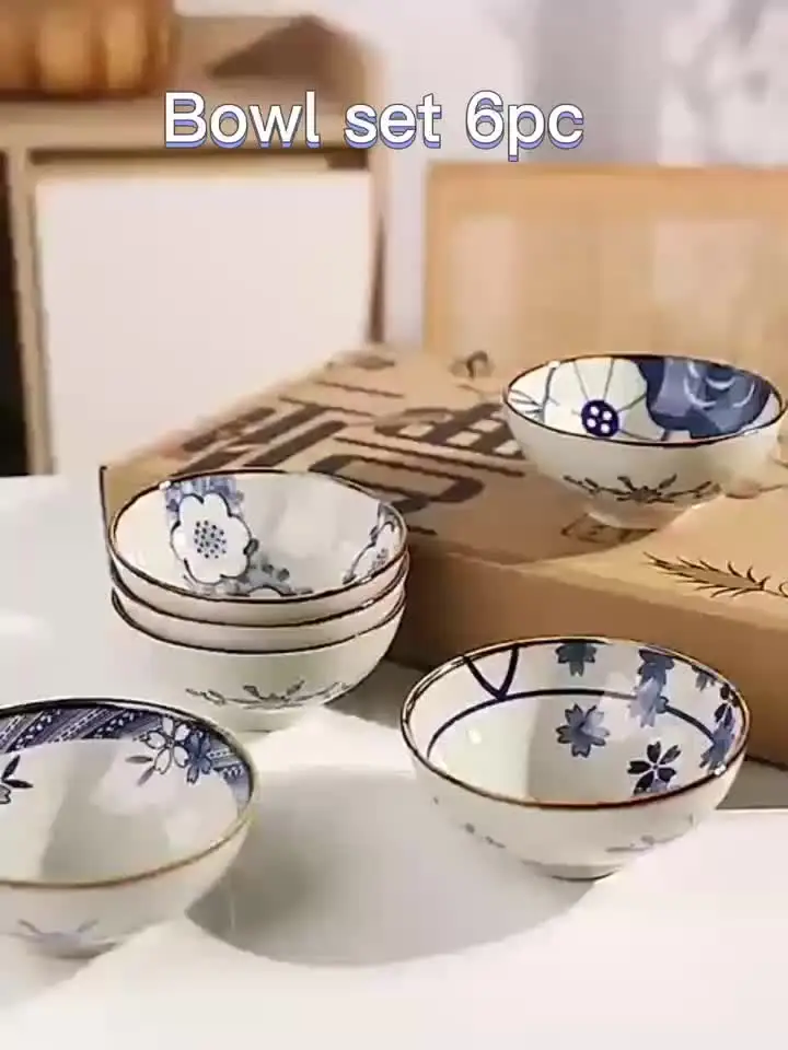 Lot De 2 Grands Bols à Céréales Incassables En Céramique