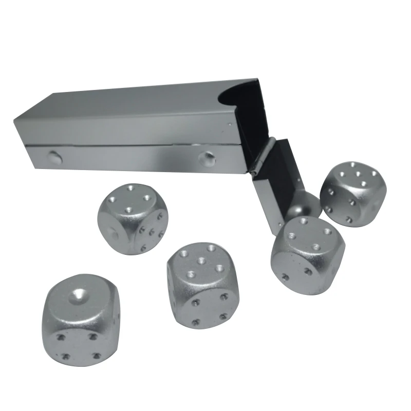 

16MM Metal 6-Sided Game Set Colors for Board Games and Teaching