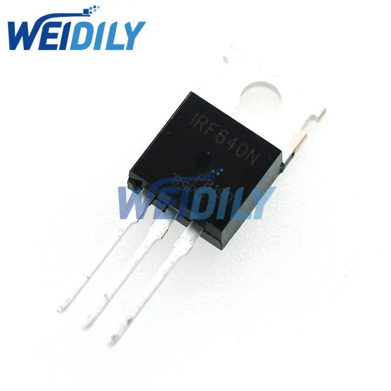 10 шт. транзистор IRF640 IRF640N IRF640NPBF TO-220 Мощный МОП-транзистор с триодом 200 в 18 А |