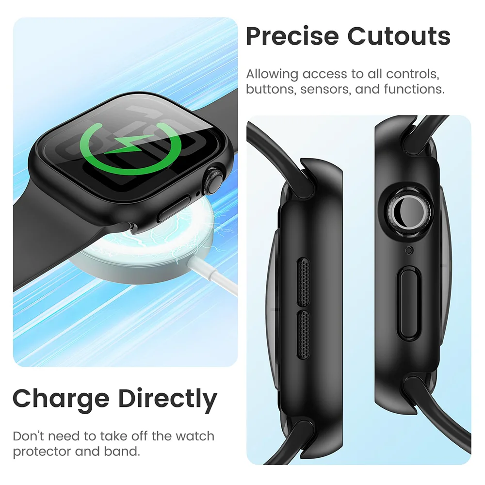 Premium Protective Case with Glass Screen Protector