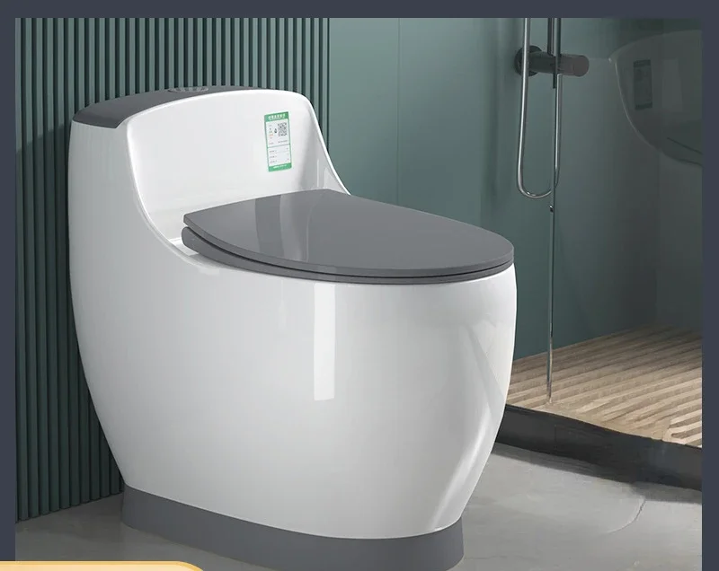 

Цветной персонализированный туалет, большой диаметр, сифон для унитаза, сидячий туалет, бытовой туалет, дезодорант, бесшумный