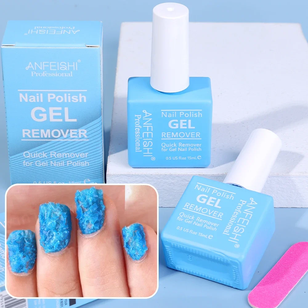 Nail Polish Remover Semi-Permanent Gel 15/30/50ml Fast Burst Degreaser Cleaner Art Tool for Manicure Easy Remove Polish