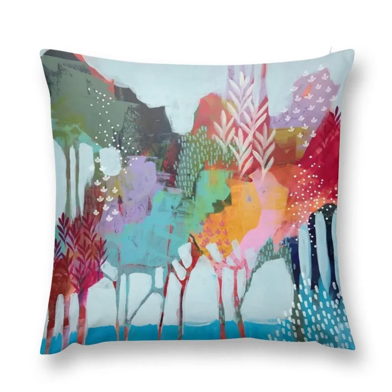

Floral Trees 2 Throw Pillow Sofa Covers For Living Room Throw Pillow Covers autumn decoration