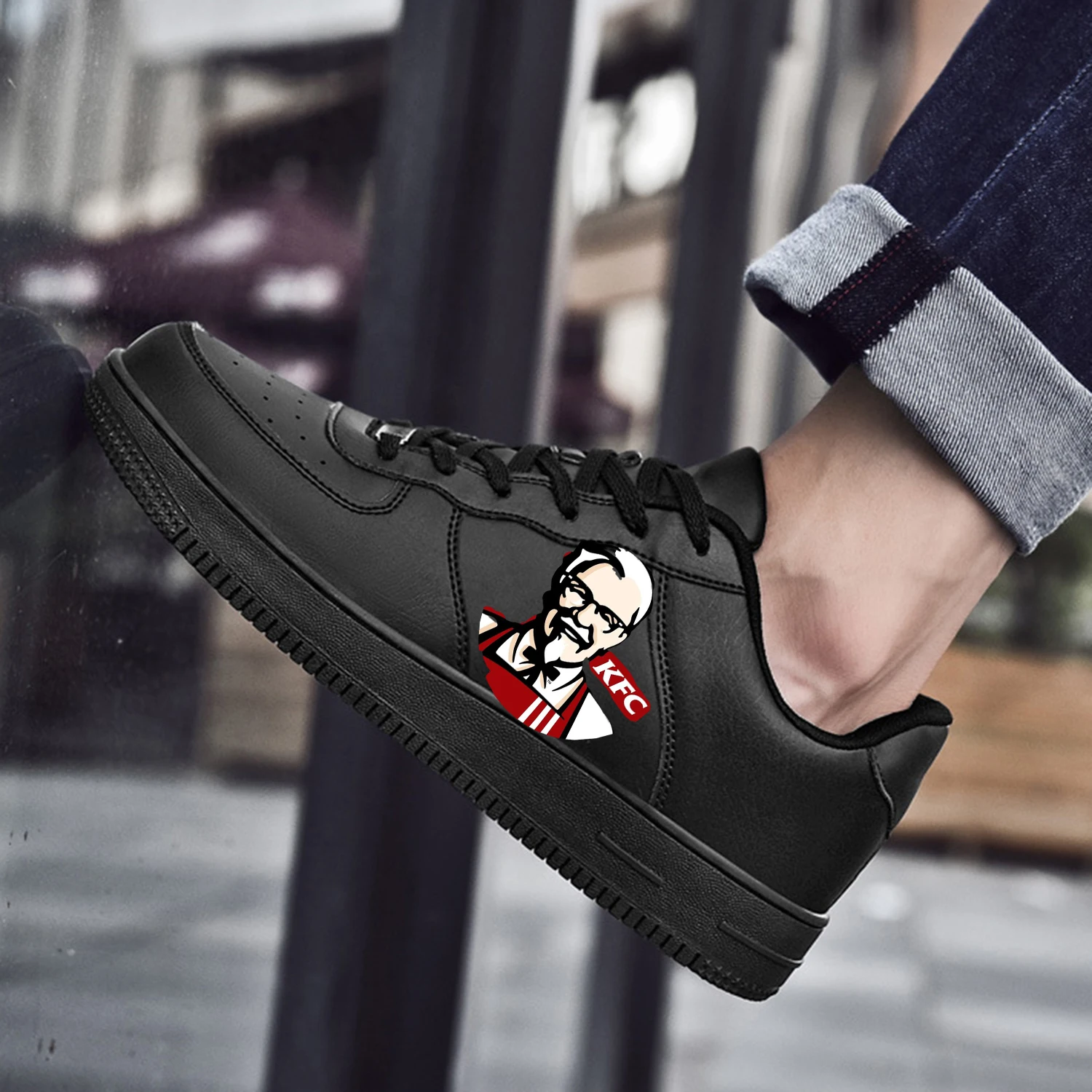 Kentucky Fried Chicken Af Basketball Mens Womens Sports Running Flats Di Alta Qualità Force Sneakers Lace Up Mesh Scarpa Personalizzata