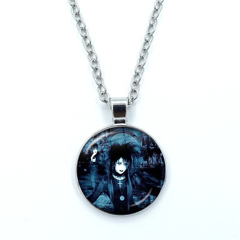 Moi Dix Mois Malice Mizer Mana Sama Glass Dome Cabochon Pendant