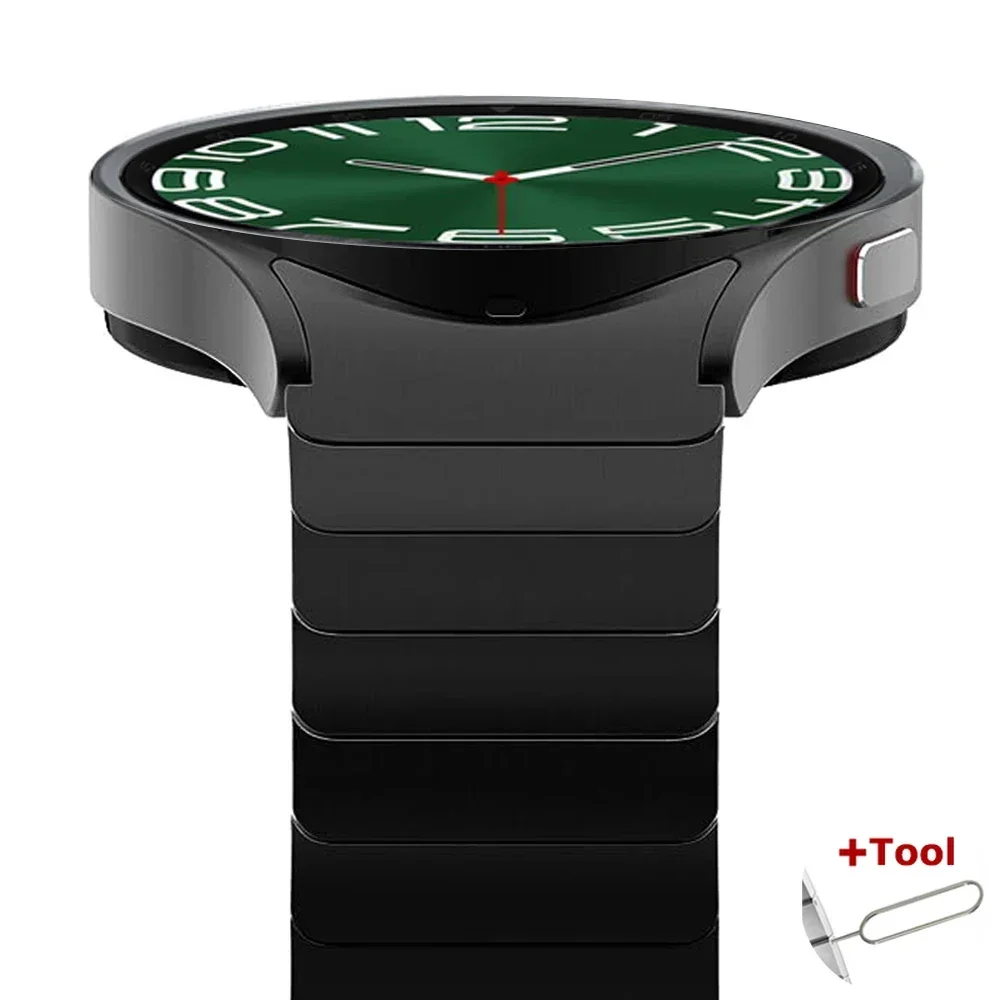 Premium Stainless Steel Watch Band - No Gaps, Universal Fit (Various Sizes)