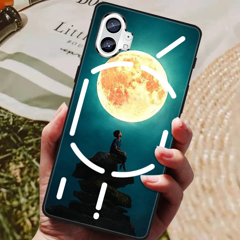 Black Antiknock Soft TPU Protective Phone Case Cover