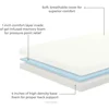 5 Inch Gel Memory Foam Mattress , Firm Mattress, Low Profile Bed Queen 5 Inch Mattress 3