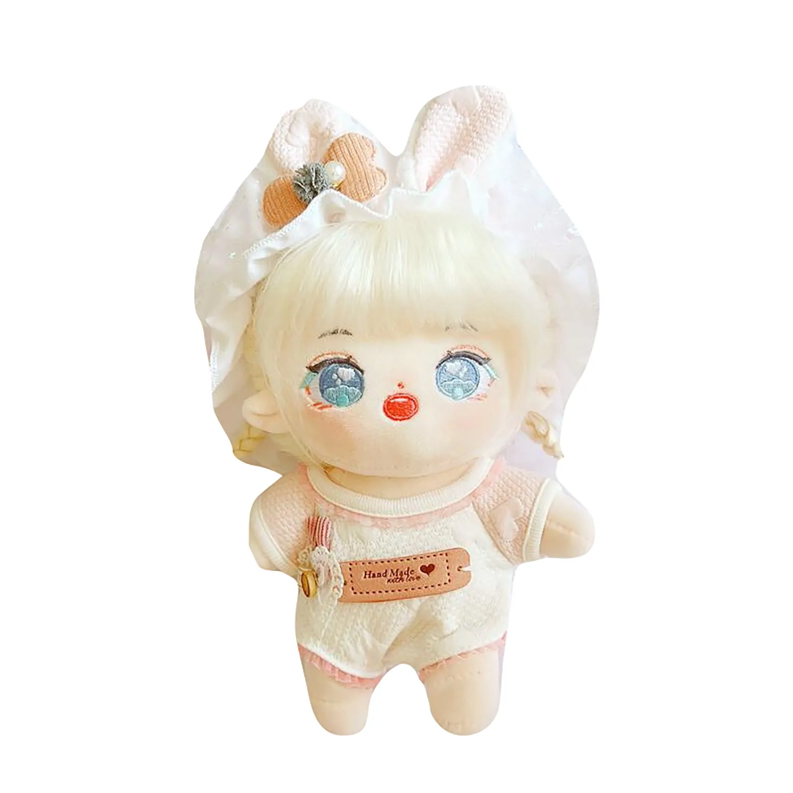 

20cm Attribute Free Star Doll Stuffed Toy Sea Qiaoqiao Net Red Cute Cotton Doll Boyfriend Gift Kawaii Room Decor Plush Toys 장난감