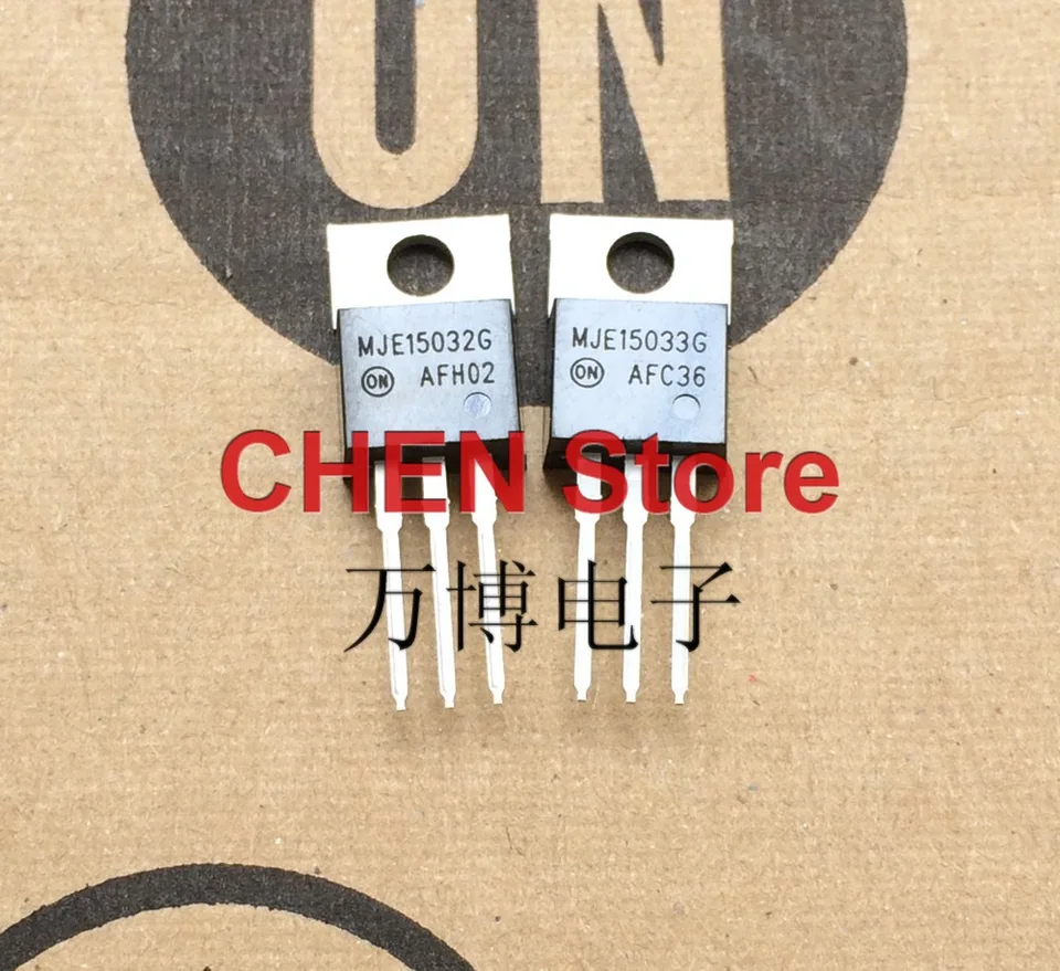 1 Paio MJE15032G MJE15033G TO-220 - Foto 2