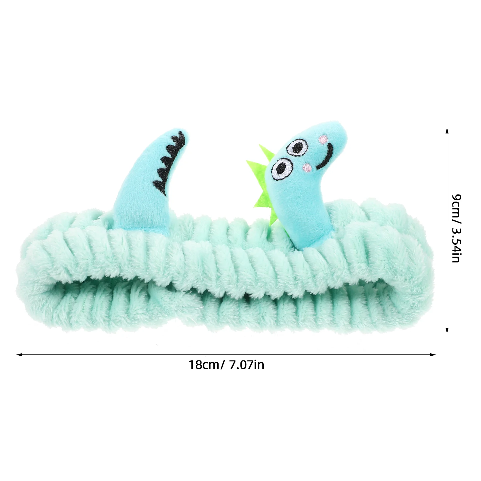 Headband Dinosaur Womens Bulk Funny Headbands for Face Washing Cartoon Hair Facial Mask Girls Spa Headdress Women's 3