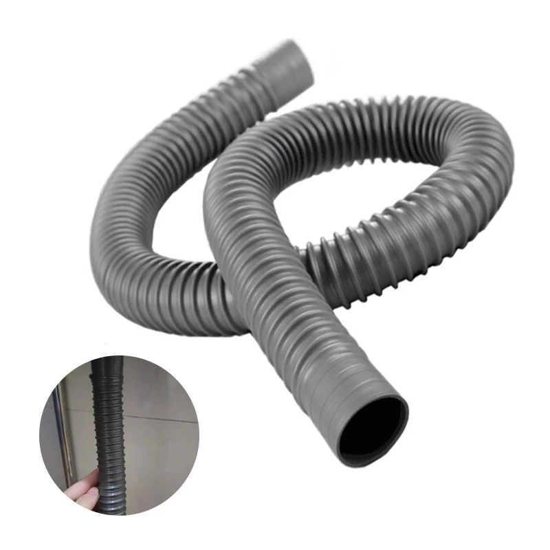 

32mm Length 150cm Size Aquarium Corrugated Pipe Durable Fish Tank Inlet Outlet Hose Gardens Water Pipe Supplies Fittings 1Pcs