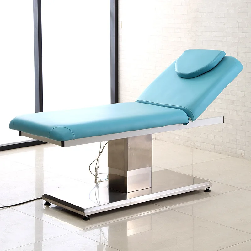 

Electric Beauty Bed Automatic Massage Lifting Tattoo Embroidery Micro-Finishing Massage Couch Tattoo Bed
