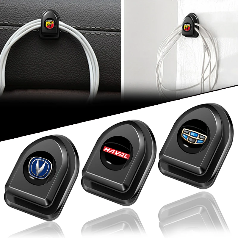 4 Pack Logo Car Hook Wall Mount for Ssangyong Actyon Sport Korando Rexton Kyron Rodius Tivoli Musso Accessories | Автомобили и