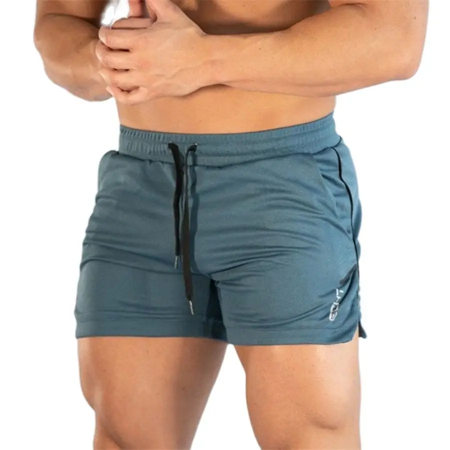 

Brand Mens Running Shorts Jogging Gym Fitness Quick Dry Sportswear Bottoms Male Bodybuilding Crossfit Training Beach Short Pants