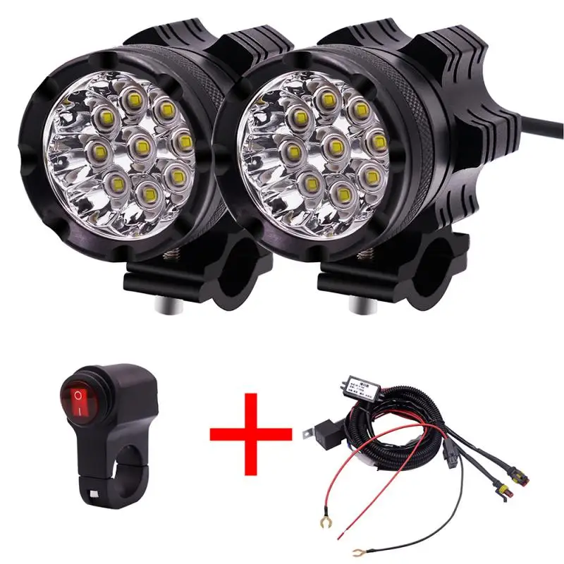 

Led Lamp Dc9v-48v Durable Universal Portable Waterproof Car Supplies Car Headlight Cs-738a1 Practical Car Accessories Fog Lamp