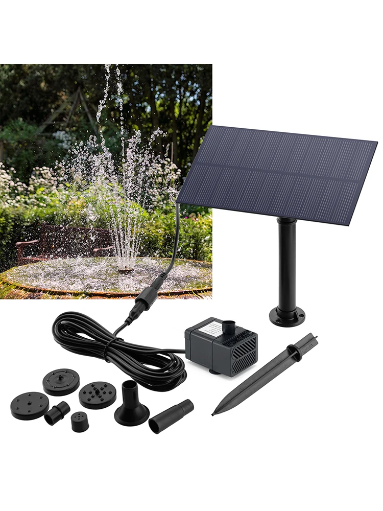 5W 5V Solar Fountain Pump 6