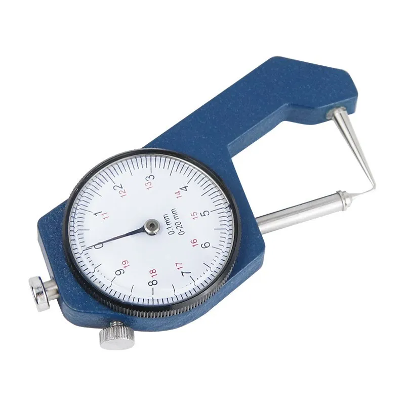 Dial Thickness Gauge 1pc for Leather Paper Width Measuring
