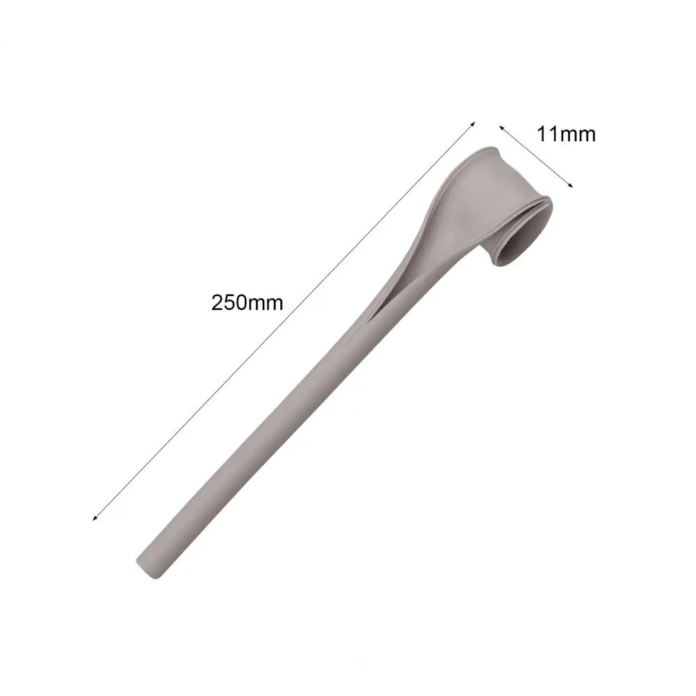 Dining Straw Washable Home Straw Silicone Minimalistic Creative One Click Open