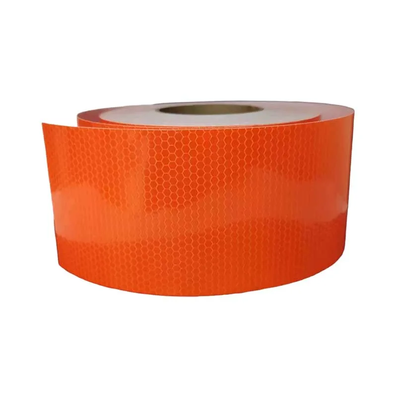 20 Cm X 5 M Giallo Rosso Adesivi Riflettenti Avvertimento Adesivo Di Sicurezza Riflettori Striscia Protettiva Pellicola Nastri Per Auto Moto Camion - Foto 4