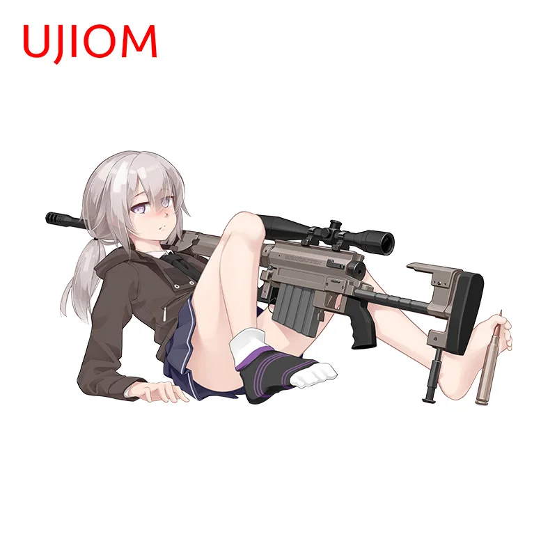 

Наклейки на стену с изображением девушки-пистолета UJIOM M200 13 см X 7,1 см