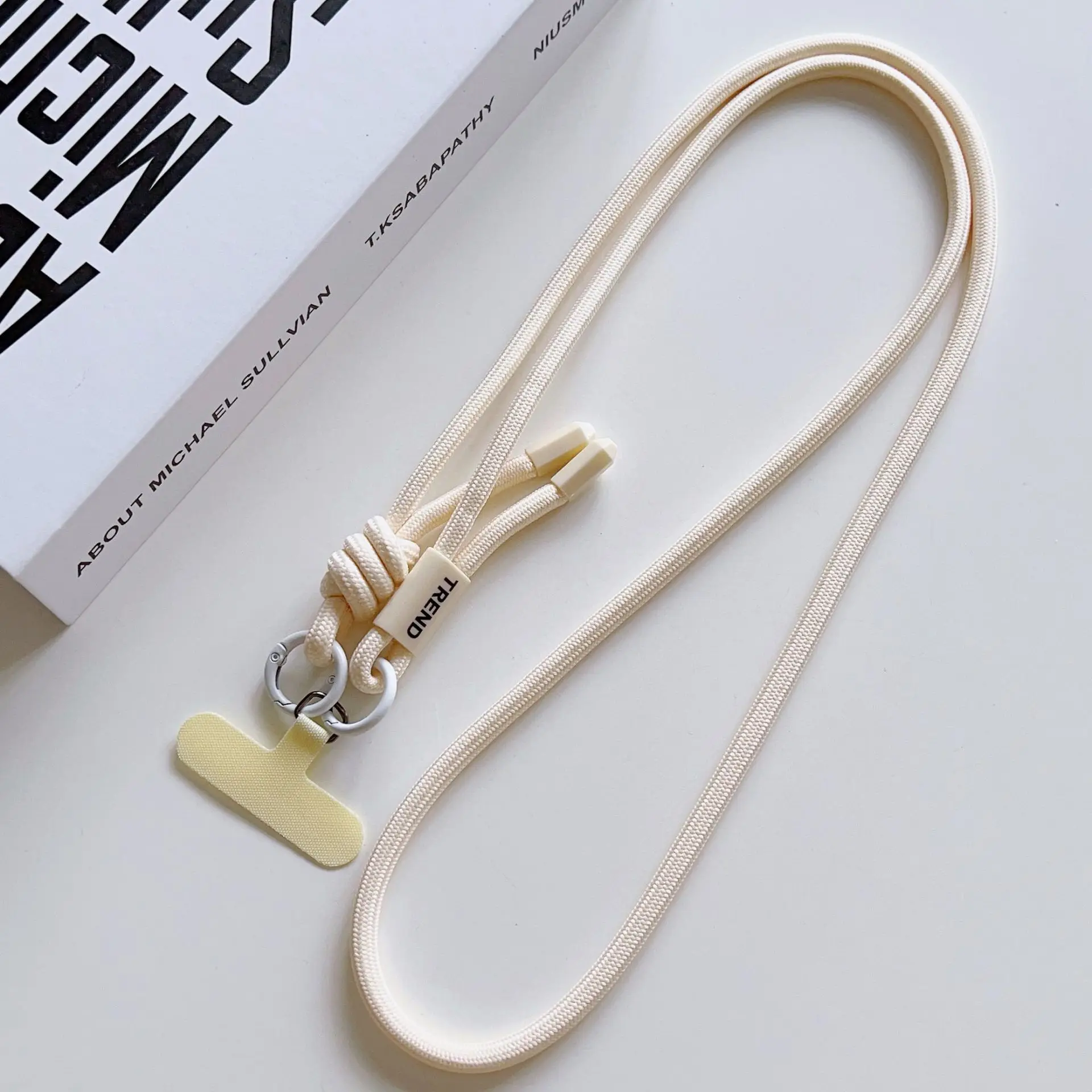 Adjustable Dual-Sided Phone Lanyard with Durable Braided Anti-Lost Strap