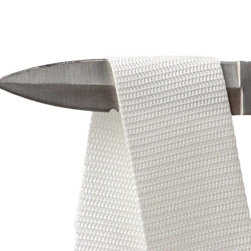 초고분자 무게추 폴리에틸렌 절단 방지 및 내마모성 안전 웨빙, 흰색, 20m, 25mm * 1mm